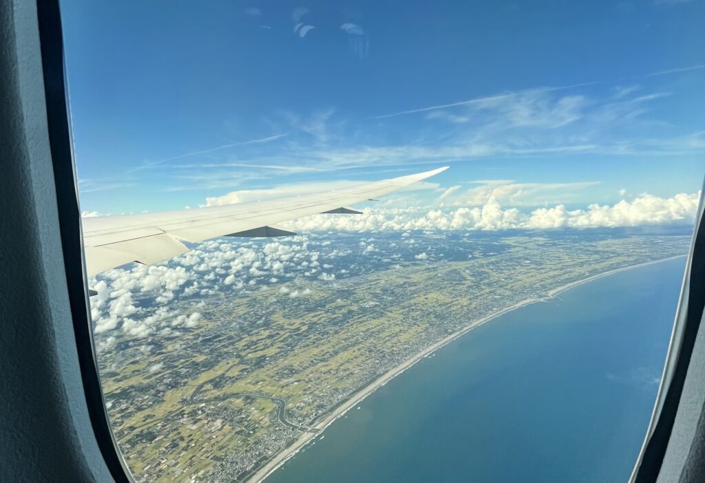 飛機窗景